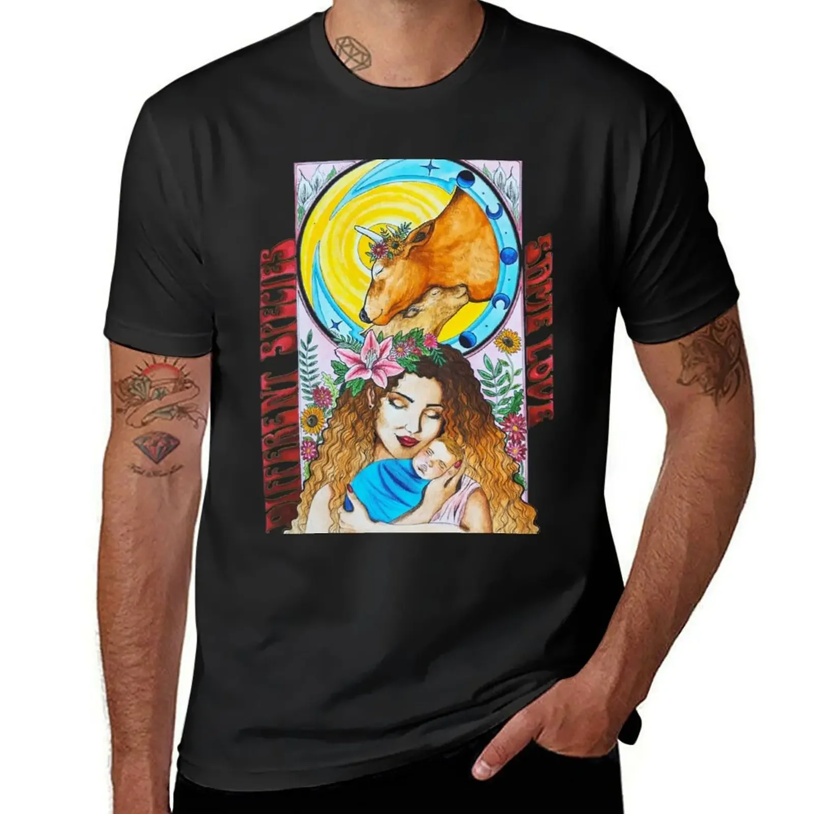 

Same love, different species. T-Shirt oversized graphic tee oversizeds Short sleeve tee men