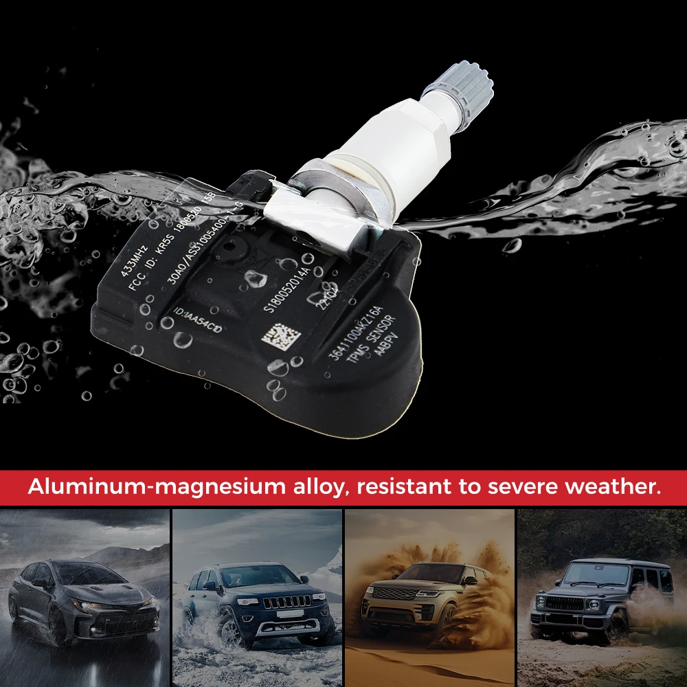 Tire Pressure Monitoring System 3641100AKZ16A For Great Wall Wingle 5 Voleex C50 Haval H6 M6 TPMS Tire Pressure Sensor 433MHz