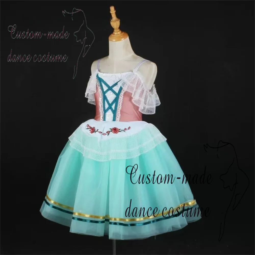 

Детская и женская балетная танцевальная юбка нового стиля, пышное платье принцессы для выступлений и сценических презентаций.