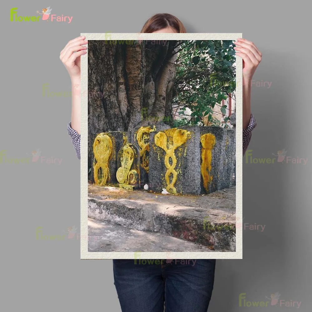 ملصق تمثال لدين الله هندوسي ، فن جداري ، لوحة قماشية ، ديكور منزلي ، صور لغرفة الكنيسة ، بدون إطار