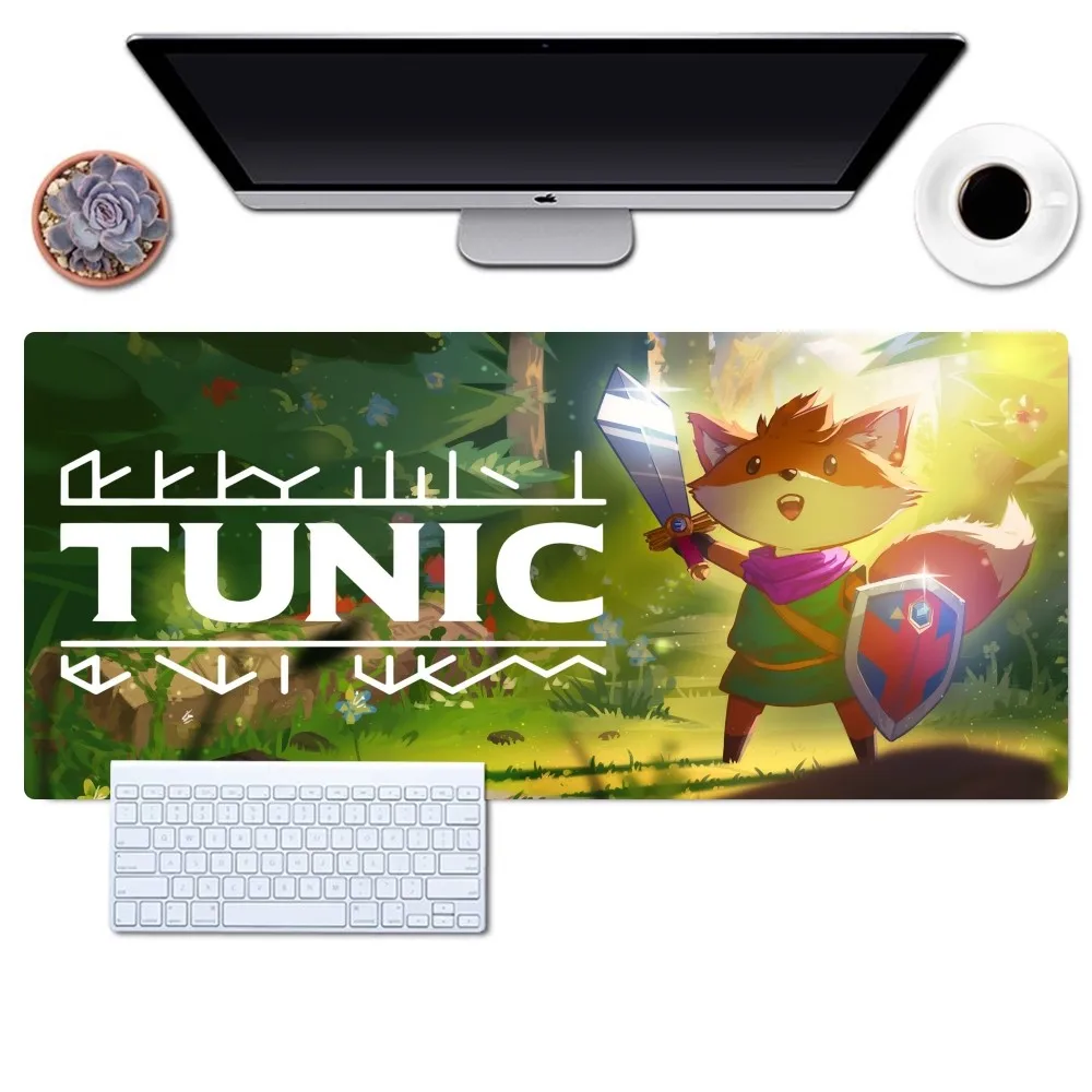 Tunic Game Mousepad Gaming Office Desk Pads Large For Computer Non-slip Lockedge Mouse Pad