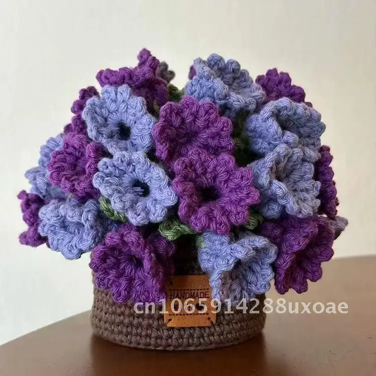 

Finished ornaments crochet lily of the valley rose small daisy coaster flower basket coaster heat insulation mat flower basket
