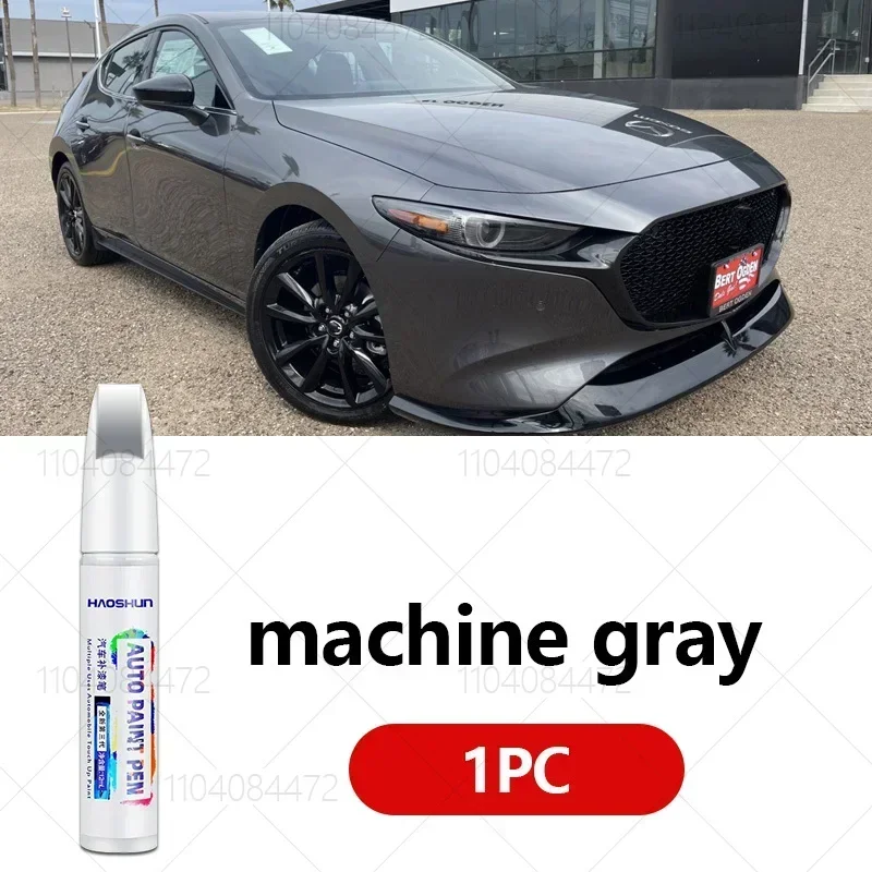 Voor Mazda 3 2003-2025 BK BL BM BP Verf Reparatie Pen Touch Up Scratch Remover DIY Auto accessoires Zwart Wit Blauw Grijs Bruin Rood