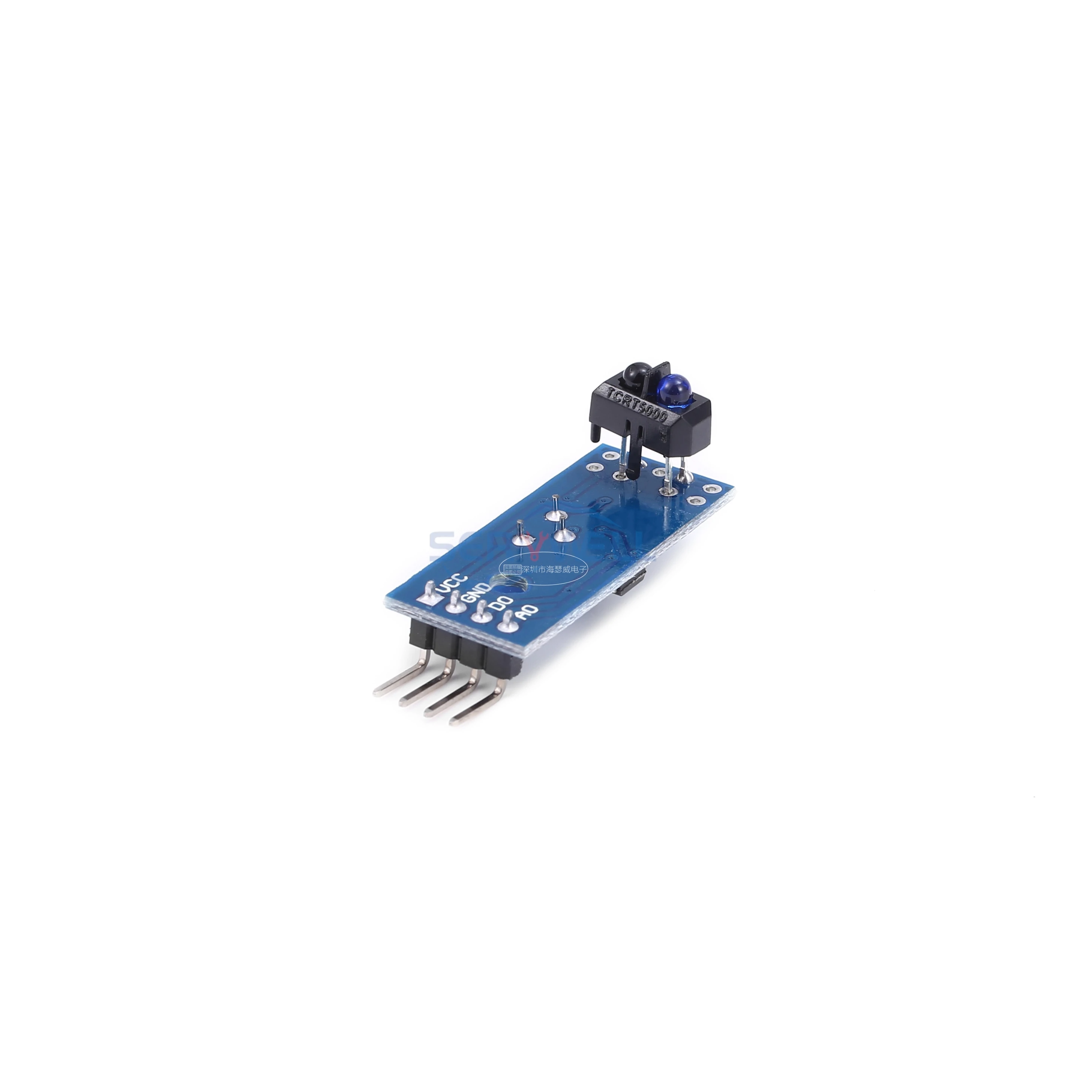 1Pc 3.3-5V Blue PBC FC-03 1 Channel Slotted Optical Switch Speed Sensor Module TCRT5000