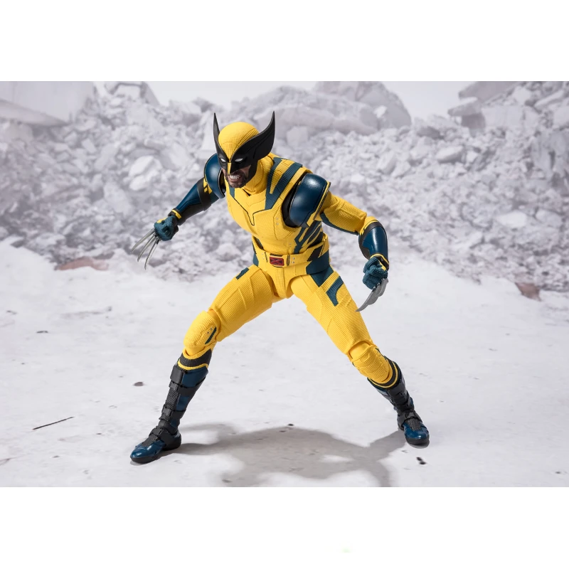 Bandai-Figurine d'action S.H.Figuarts, SHF, Deadpool, Wolverine Movie, Wolverine Animation Toy, Collection de modèles, Cadeau, Original, En stock