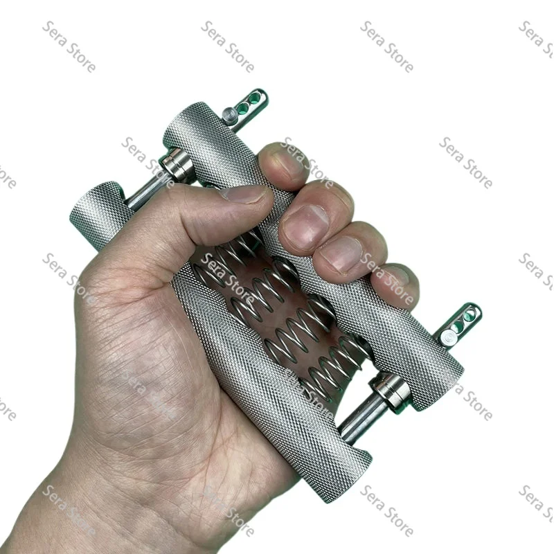 Adjustable 304 Stainless Steel Heavy Weight Hand Grip , Portable Men's Finger Strength Workout, Hands Muscle Developer