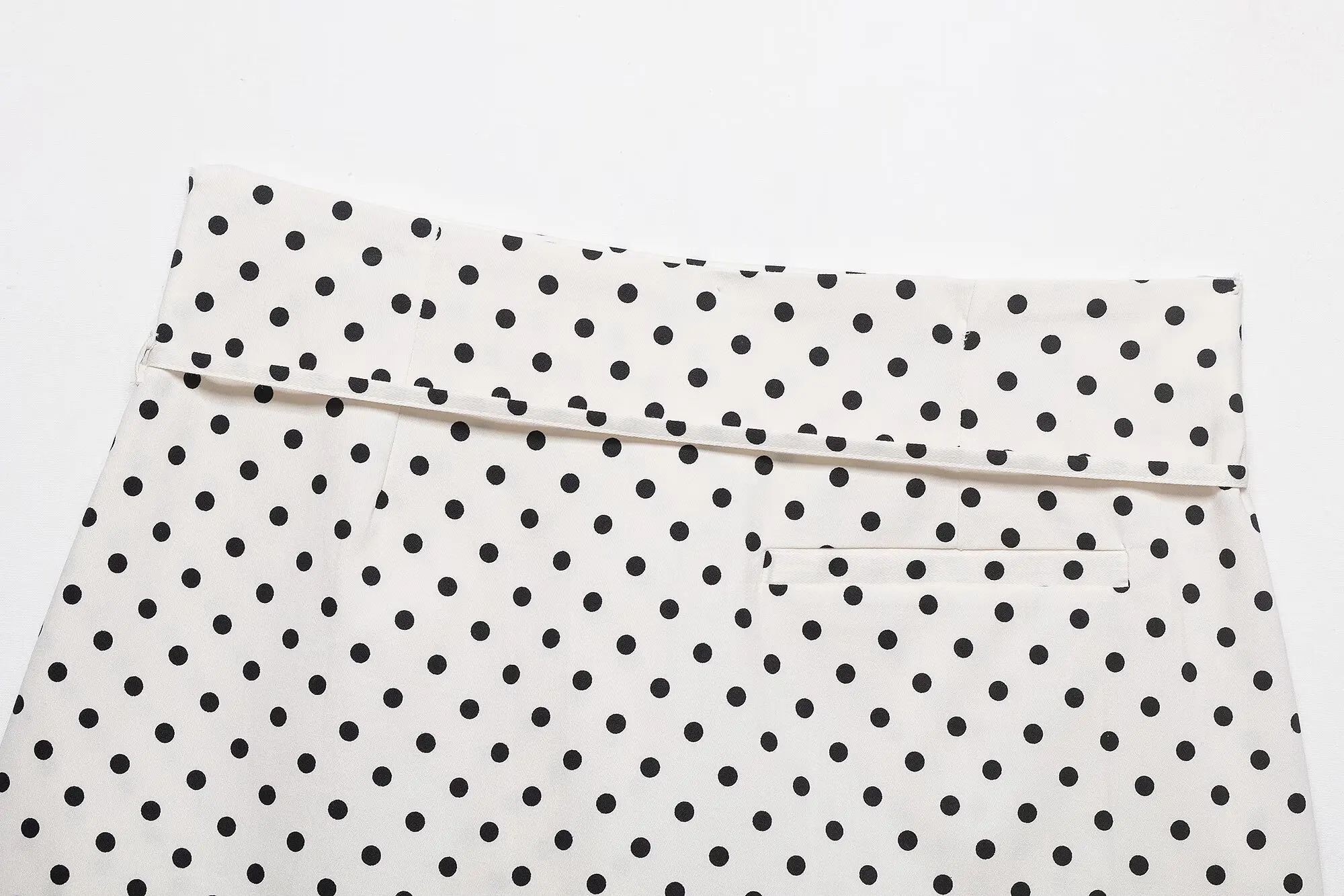 Nlzgmsj 2026 Sommer Retro Polka Dot Low Rise Minirock Damen Lässiger Wickelrock Kurzer Rock für Streetwear – Detail 9