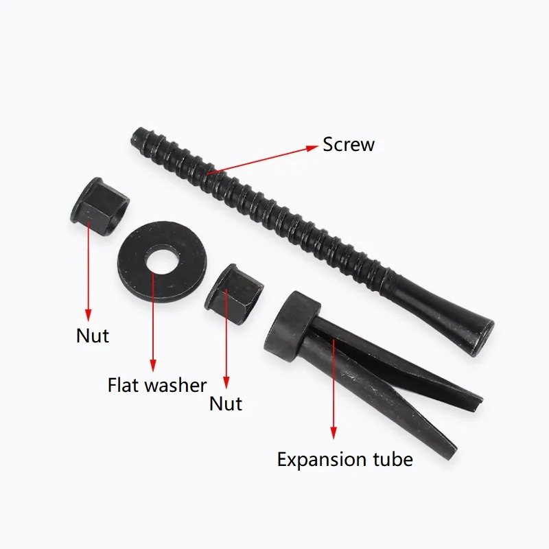 1pcs M12 M16 Water Drill Special Drilling Bracket Fixed Detachable Reusable Internal Expansion Bolt Reusable Expansion Screw
