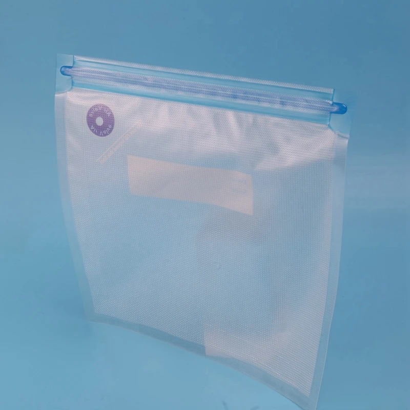 Sous Vide bags 75X เก็บอาหารไฟฟ้านำมาใช้ใหม่ได้, ประหยัดหม้อหุงข้าวพร้อมปั๊มมือ5อันถุงปิดผนึก2ขนาด, คลิป20อัน