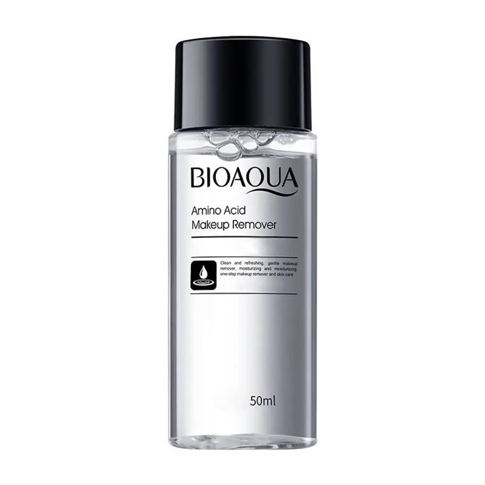 Aminosäure-Make-up-Entferner für empfindliche Haut – sanfter feuchtigkeitsspendender, leichter, ölfreier Gesichtsreiniger, 50 ml/1,69 Unzen