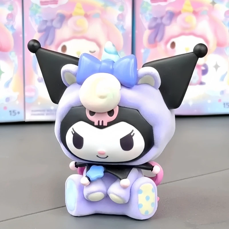 本物のホットファンタジーパラダイスシリーズブラインドボックス - マイメロディ & クロミ卓上装飾品子供のおもちゃフェスティバルギフトかわいいグッズ