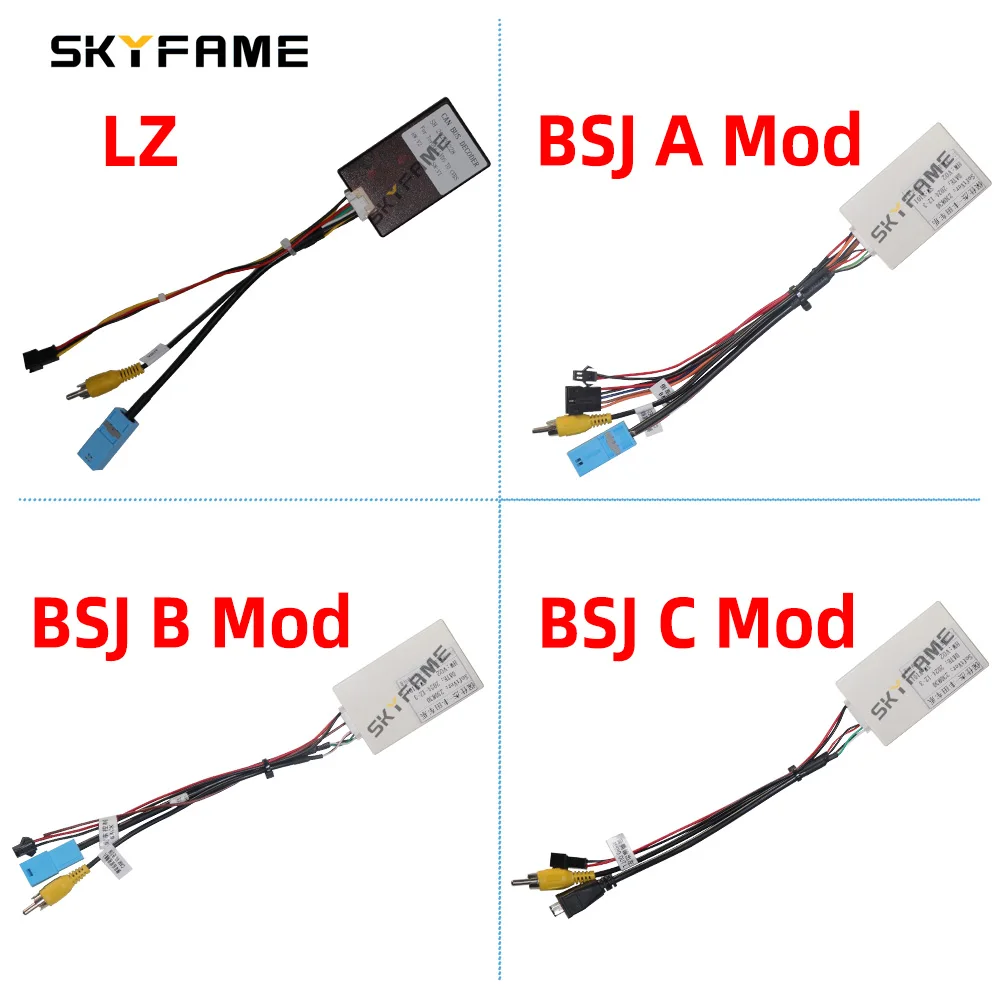 SKYFAME LVDS To CVBS Car 360 Original Panoramic Reversing Camera Decoder For Toyota Lexus