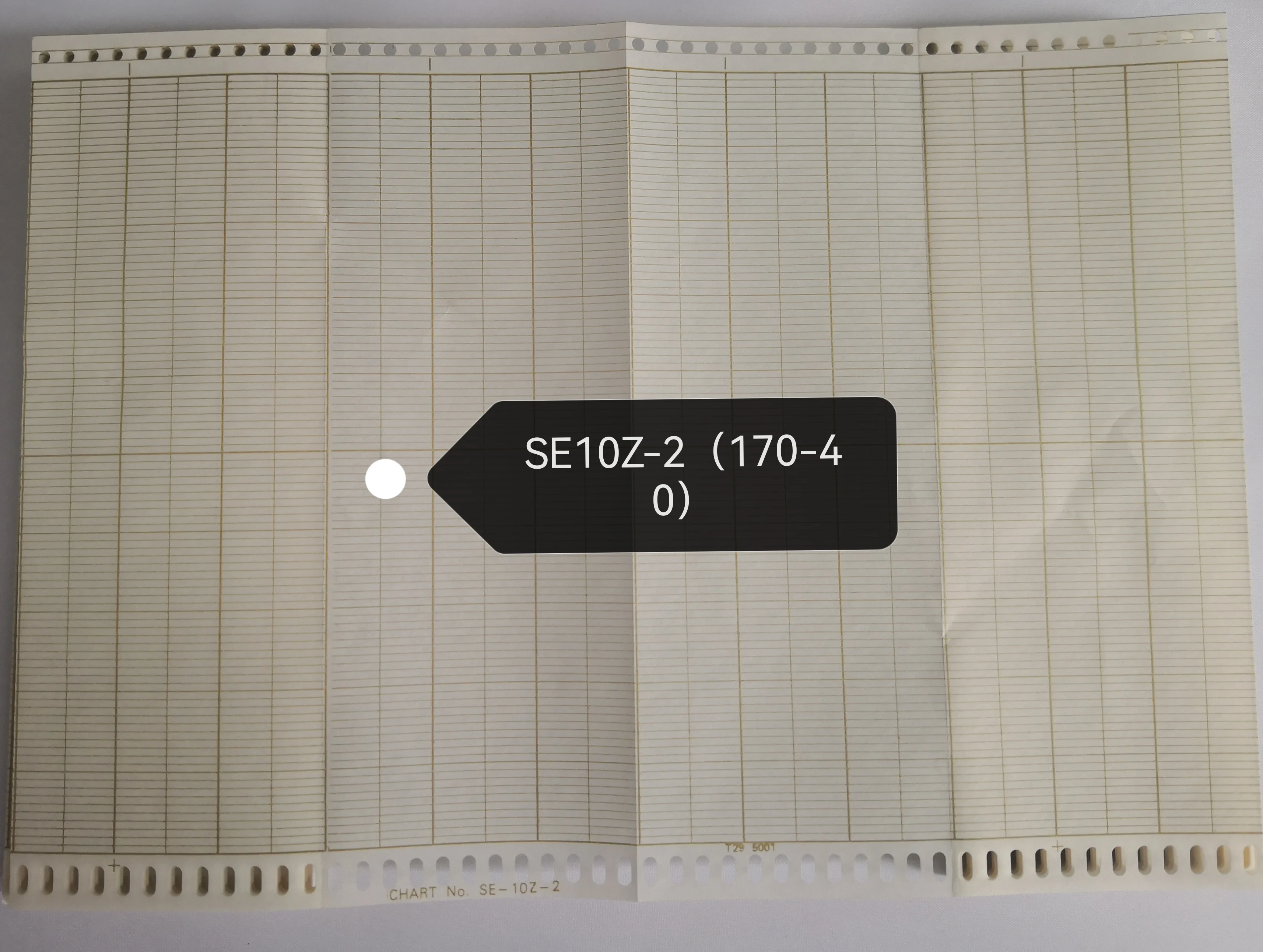 Chart paper SE-10Z-2 for HIOKI EPR10B,300,3500Series 170mm*20M Z-FOLD recording paper SE-10Z-2