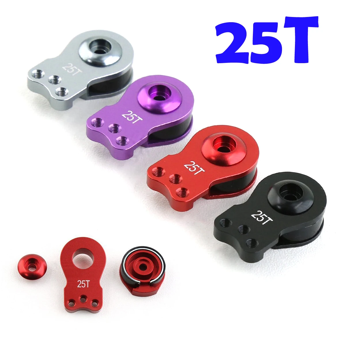Aluminum Alloy Steering Servo Horn Arm 0033 For WLtoys 12428 12423 1/12 RC Car Crawler Short Course Truck Upgrade Parts