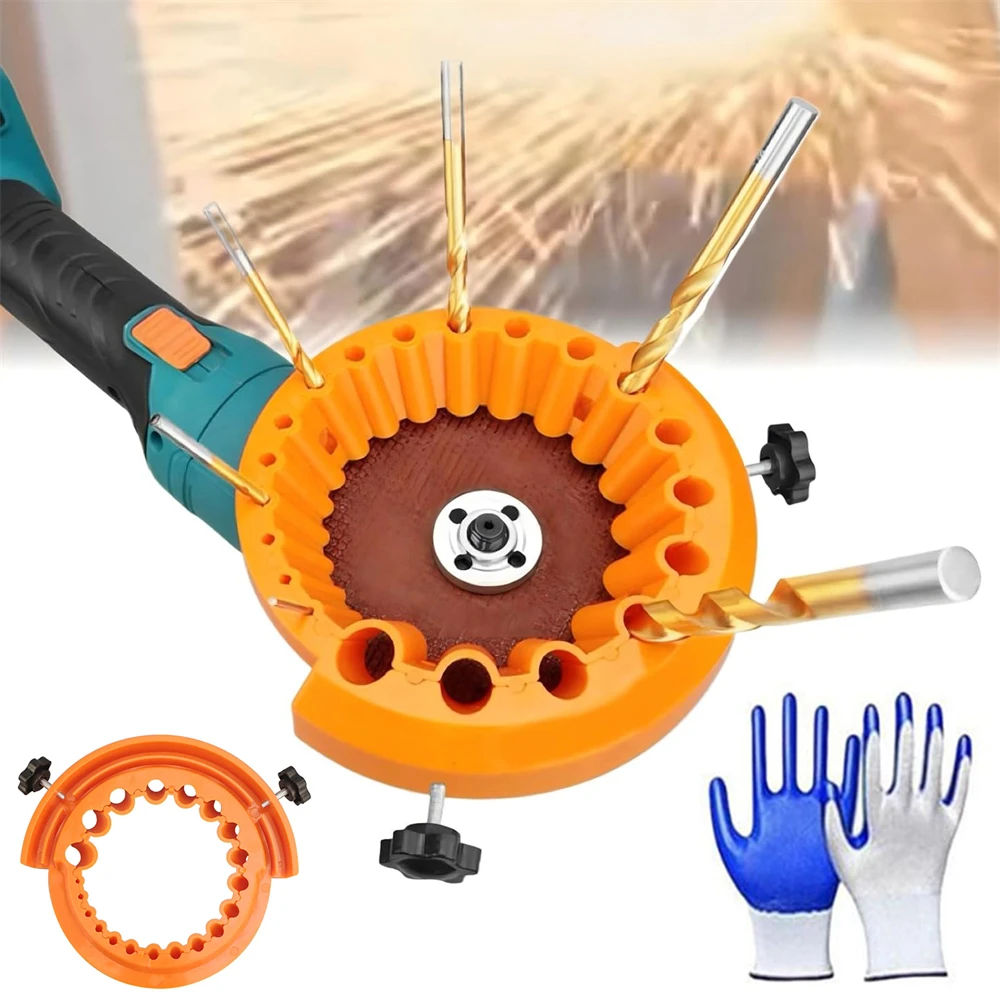 

Multipurpose Drill Bit Grinding Sharpener Polishing Grinding Tool Powered Tool Parts Applicable Angle Grinder