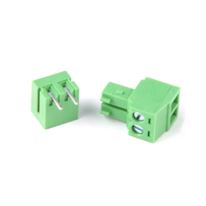 10 Sets 3.81mm 2/3/4/5/6/7/8 pin Right Angle Terminal Plug Type 3.81 Pitch Connector Pcb Screw Terminal Block
