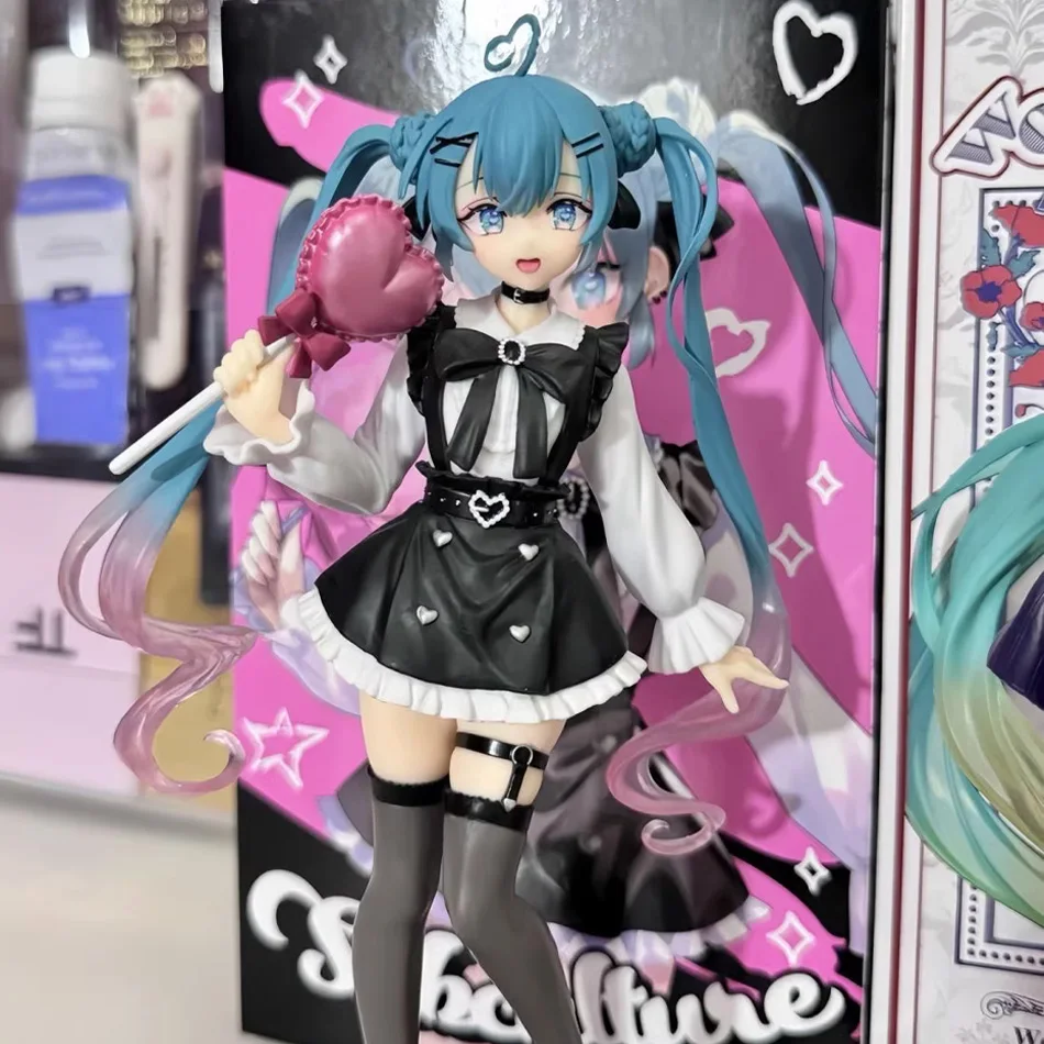 Sexy Mädchen Hatsune Miku Anime Figur Mode Subclture Miku Action Figure Weihnachten Geschenk PVC Sammlung Modell Puppe Spielzeug – Detail 8