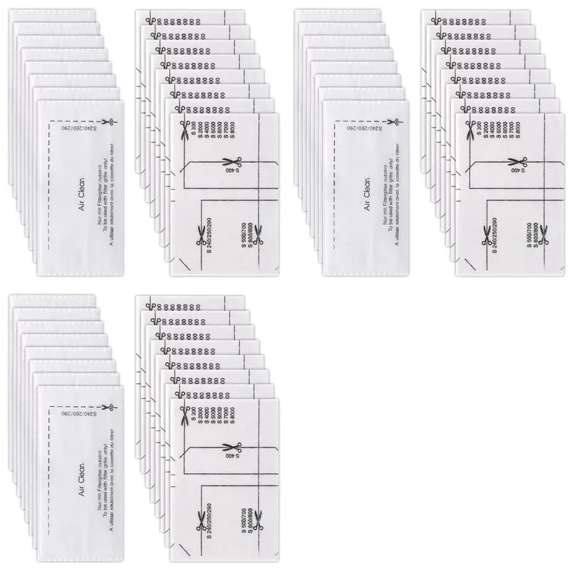 A02M-24X Vacuum Cleaner Filter Set For Complete C1/2/3 Vacuum Cleaner Filter And Motor Protection Filter Set