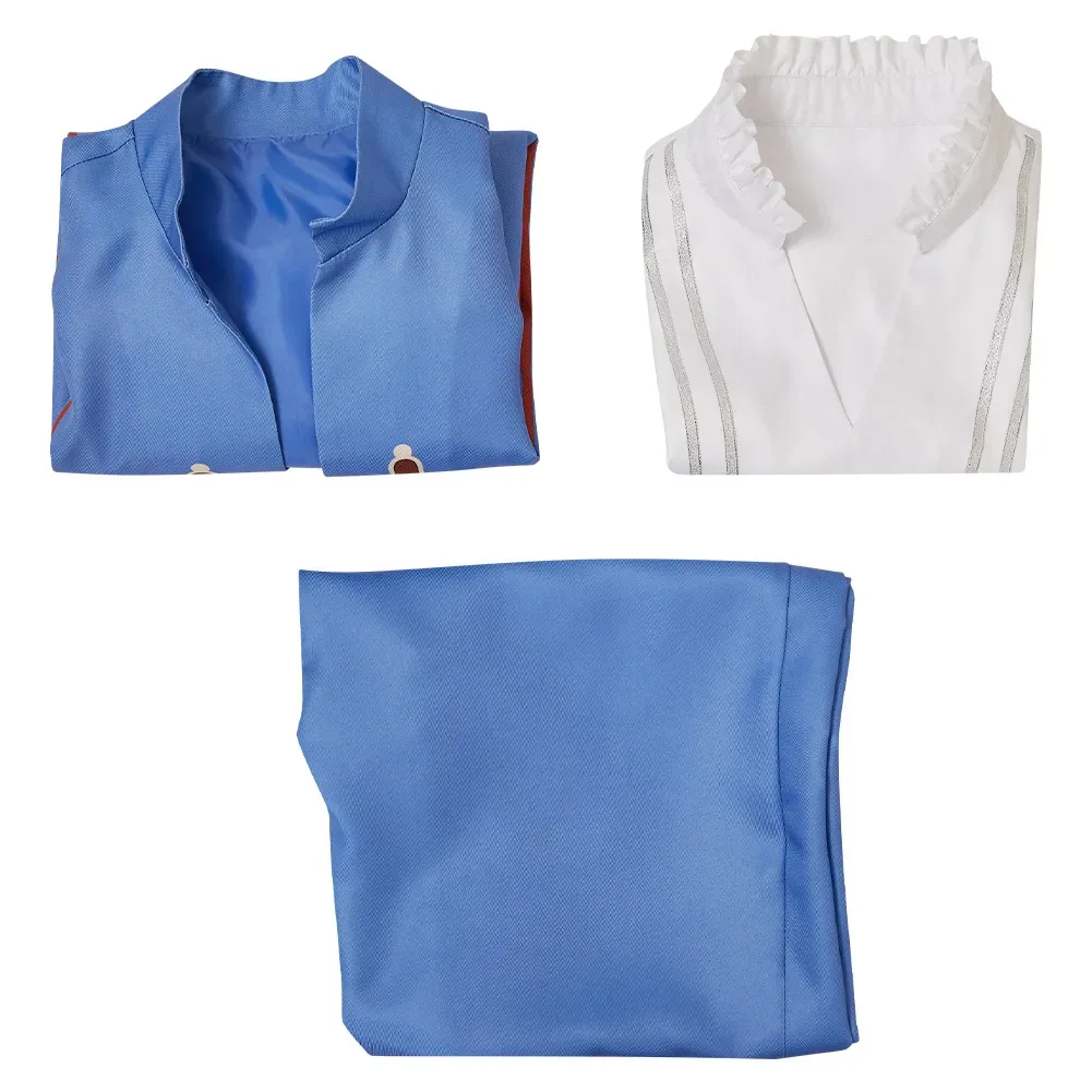 Mago Sirene Profonde Jaskier Abbigliamento Cosplay Costume da Cartone Animato Uomini Adulti Travestimento Jaskier Gioco di Ruolo Fantasia Uniforme Vestiti per Uomo