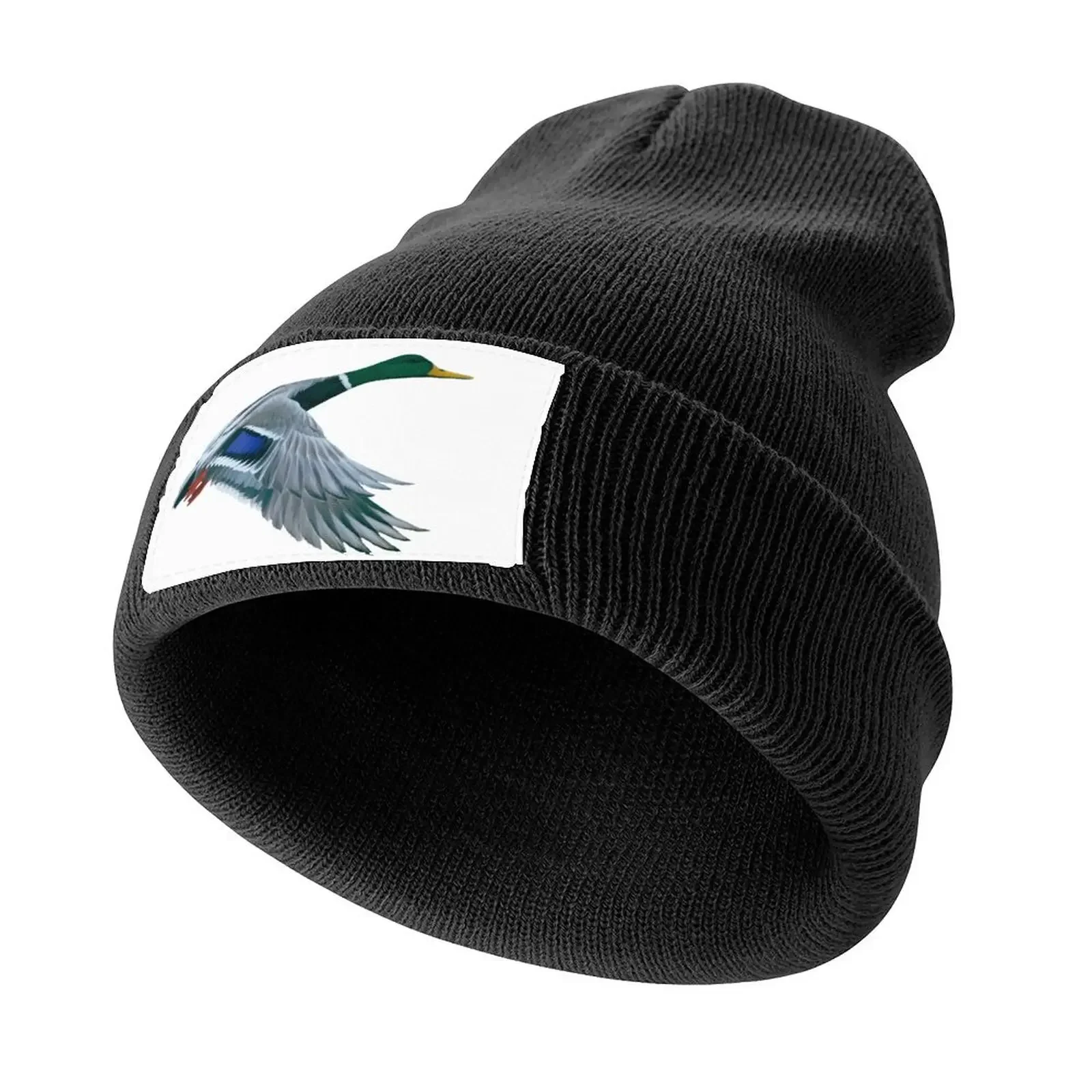 

Mallard Duck Drake Knitted Cap New In The Hat Uv Protection Solar Hat Hat Luxury Brand Girl'S Hats Men's