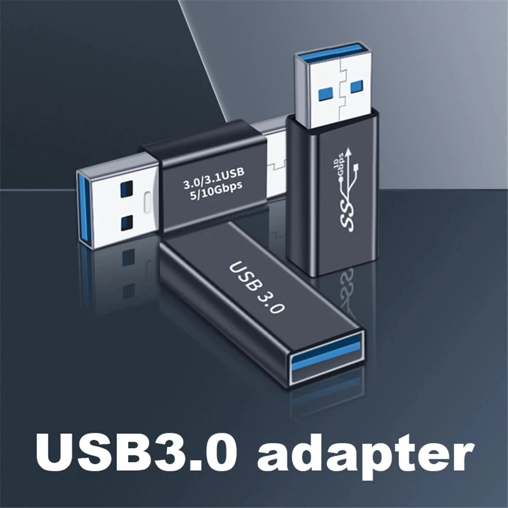 

Type A Female to A Female Connector Adapter Type C Adapter USB3.0 Male to Micro USB Converter 10GBps Suitable for Laptop