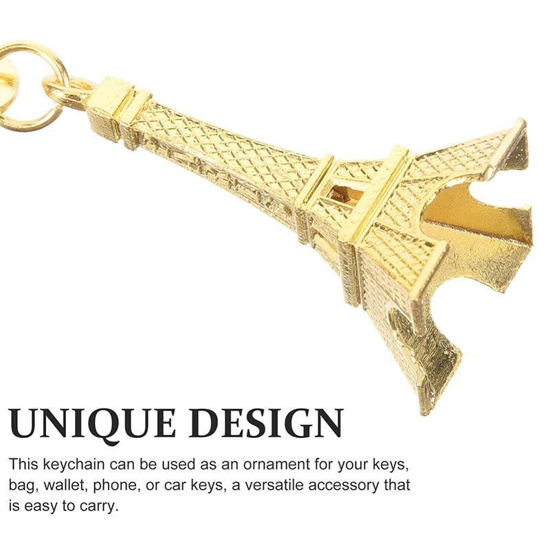 10/20/50/100Pcs Eiffel Tower Keychain Retro Hanging Charm for Bag Purse Eiffel Tower Pendants Paris Gifts