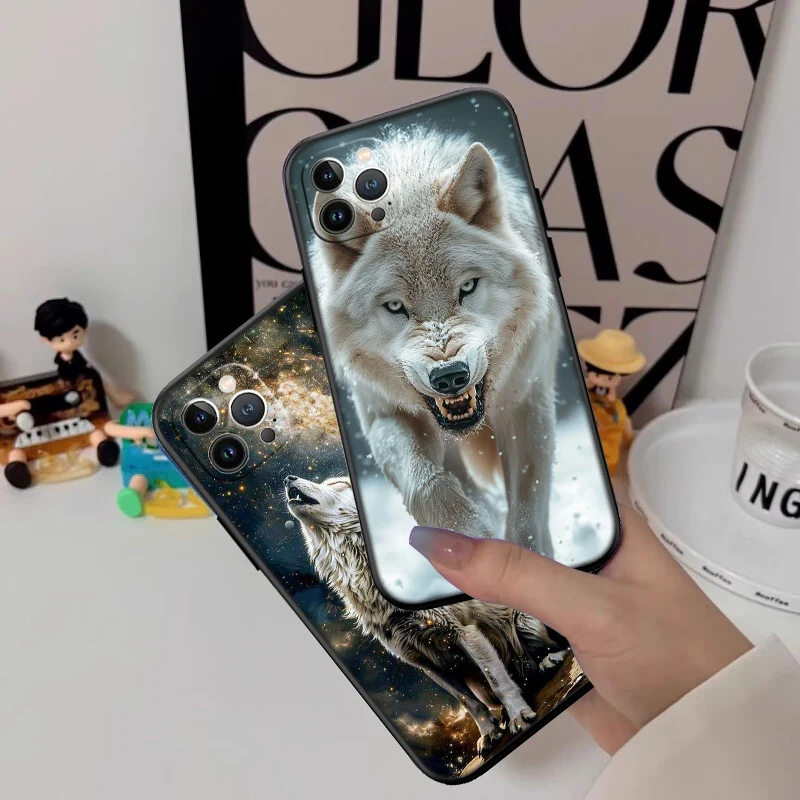 Animal Wolf Phone Case for Motorola Moto Edge 60 60s 70 G86 G56 G54 E14 G04S G45 G54 G64 S30 S50 X30 X40 X50 Ultra Pro Power view 6