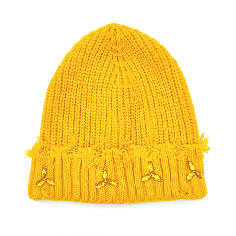 2025 جديد بلينغ كريستال الماس اللؤلؤ امرأة الحياكة قبعة فتاة سيدة المرأة مجوهرات القبعات شتاء دافئ قبعة شتوية الهيب هوب قبعات