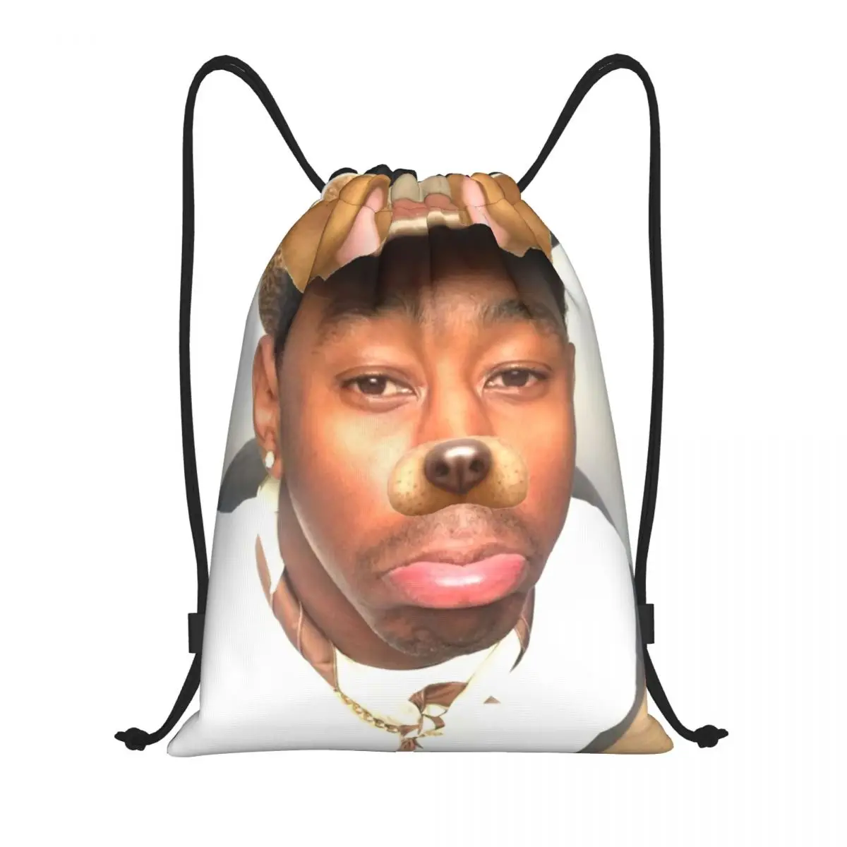 

Пользовательские рэперские сумки Tylers The Creator на шнурке для мужчин и женщин, легкий спортивный рюкзак для хранения в тренажерном зале