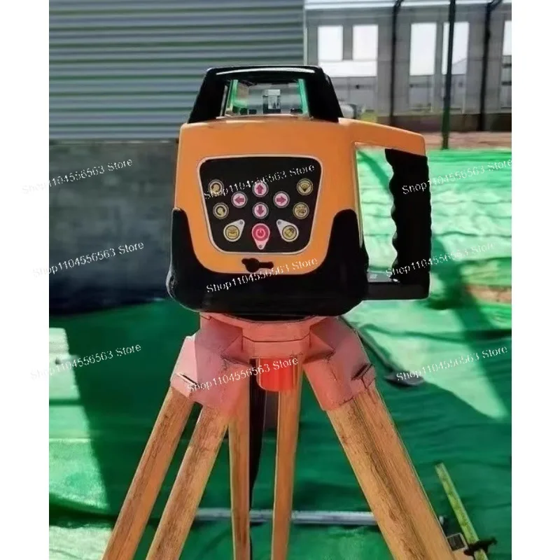 

Imported Automatic 360° Rotating Laser Leveling Instrument, Self-Leveling Laser Level, Outdoor-Specific Receiver