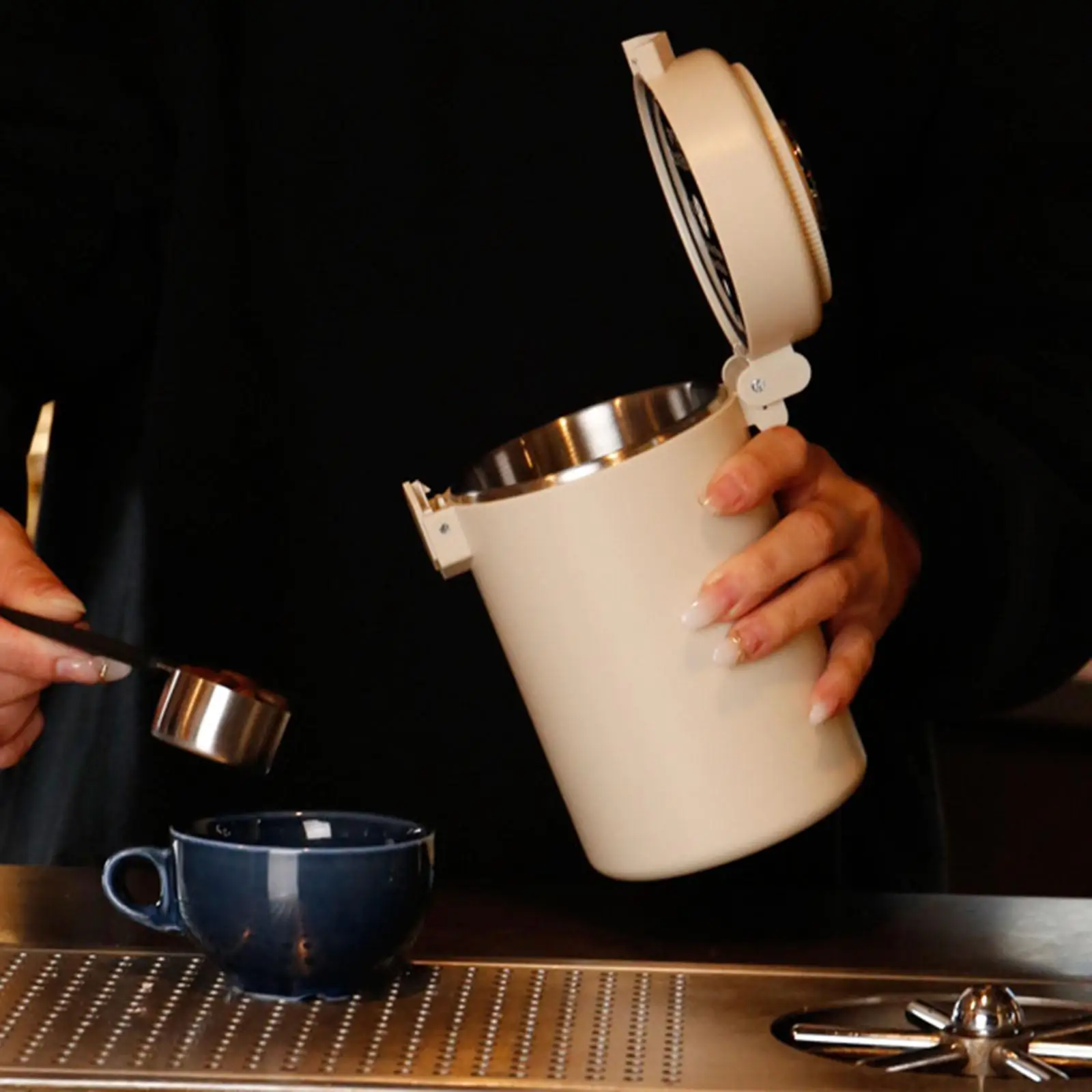 Coffee Canister Multifunctional Airtight Storage Tank for Kitchen Rice Honey