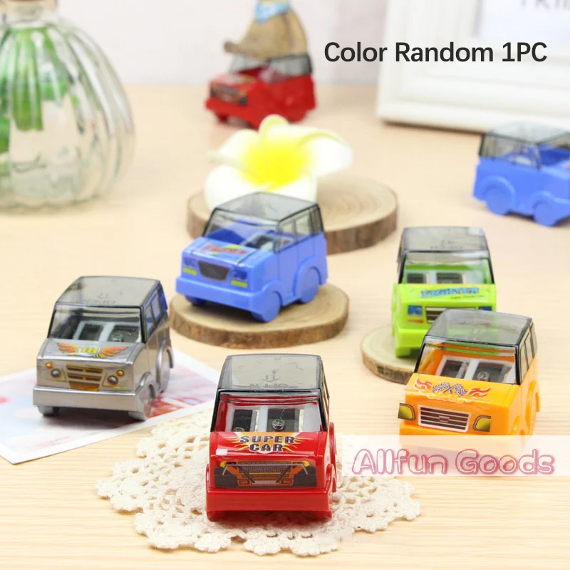 [TG835]Cartoon car styling Pencil Sharpener Creative Stationery Pencil Sharpener Cutter School Office Supplies