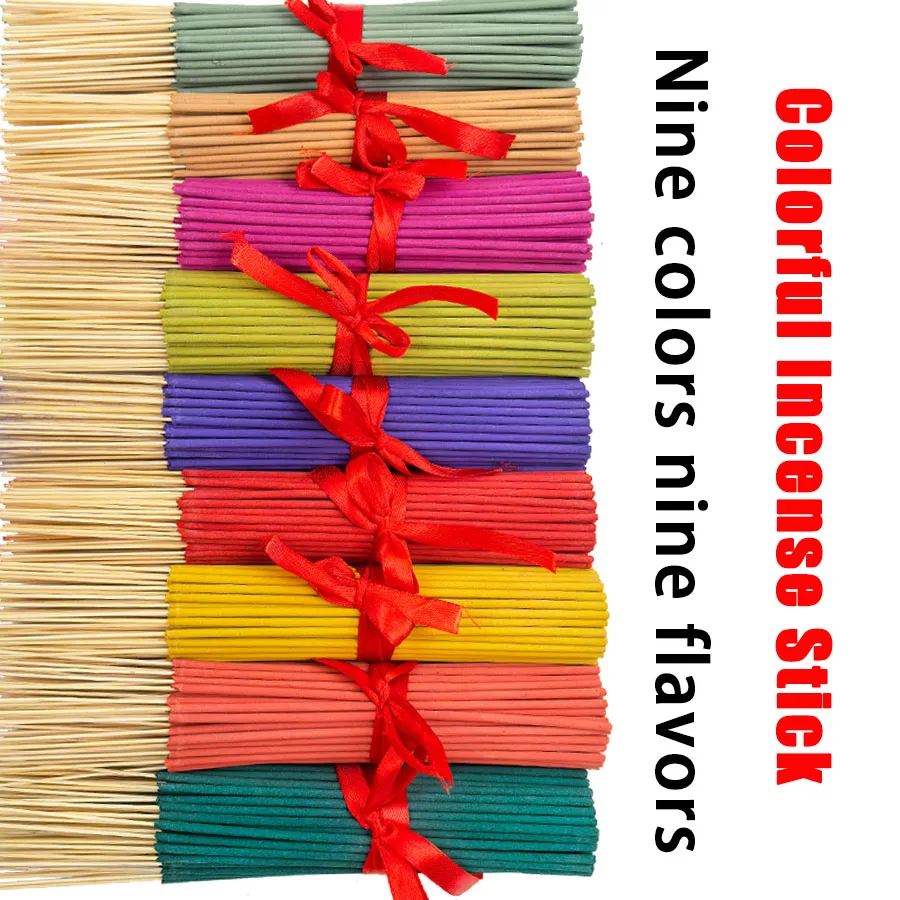 

100pcs/bundle, optional 1/3 bundle of 10 8.66inch incense sticks, long-lasting fragrance odor removal in home, hotel, yoga studi