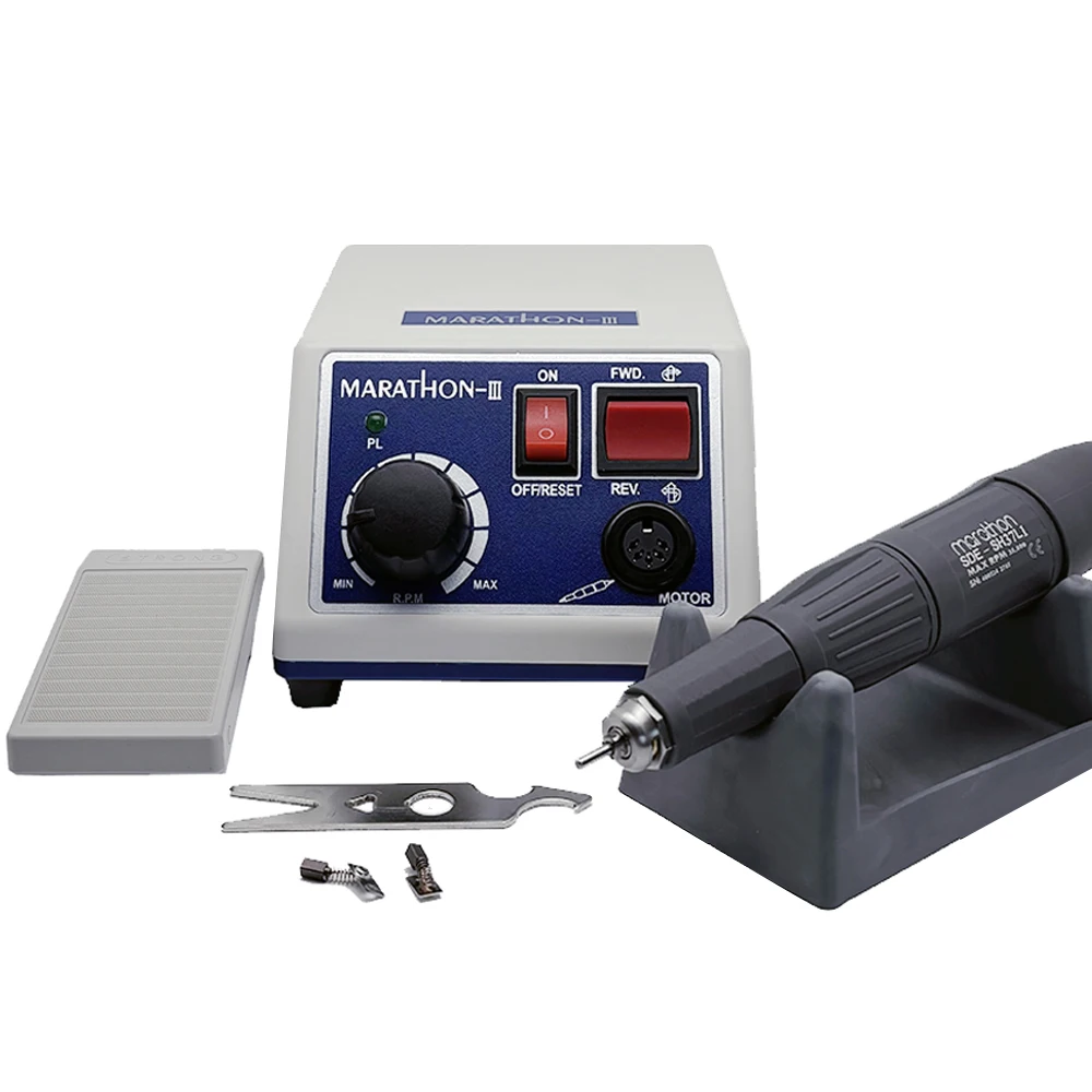 1set Dental Marathon N3 type Dental Electric SMT Marathon Motor Micromotor Machine N3 + 35K RPM H37L1 Handpiece 110V 220v