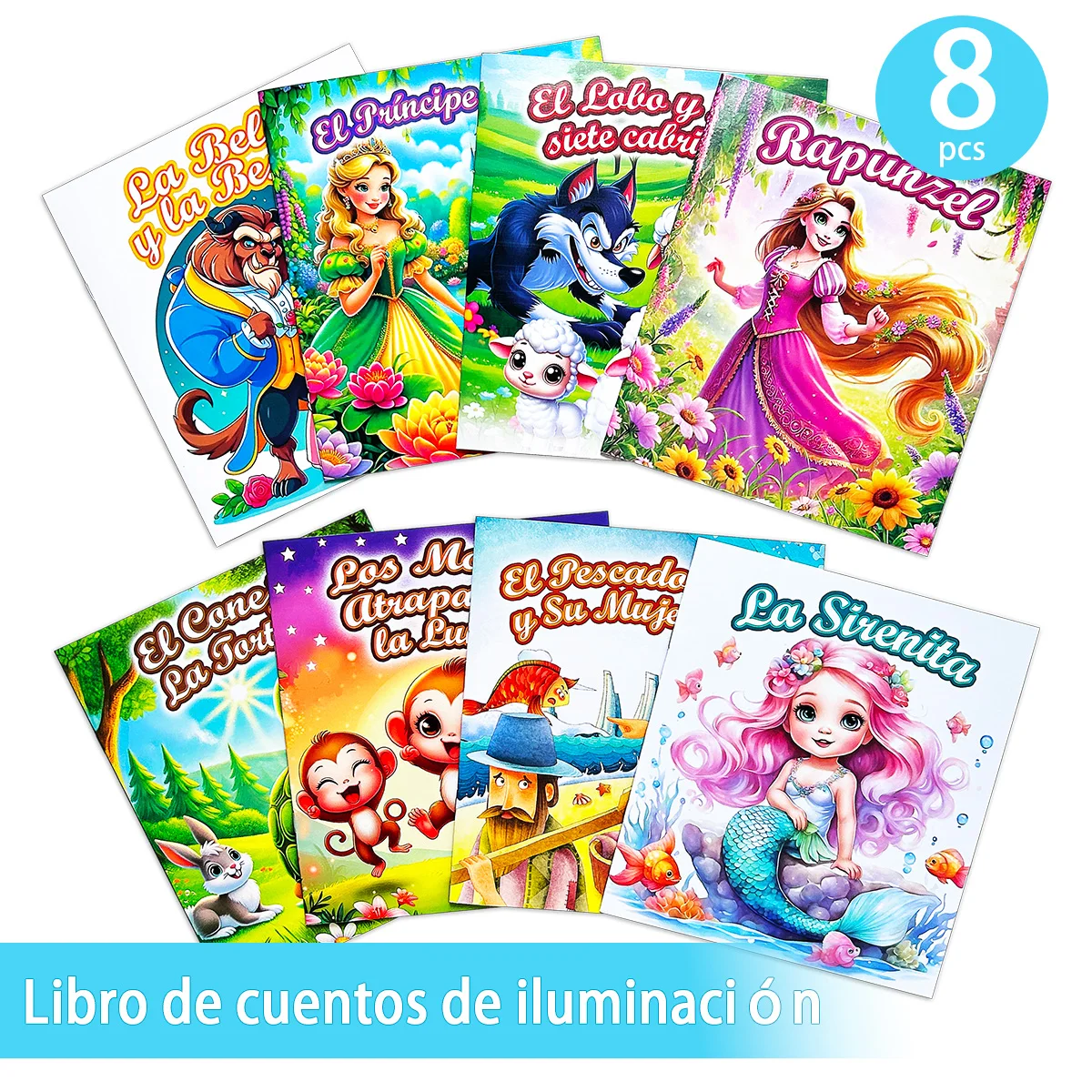 

8. классические испанские книги рассказов, которые вдохновляют чтение интерес и воображение, развитие раннего языка и подарки на Новый год.