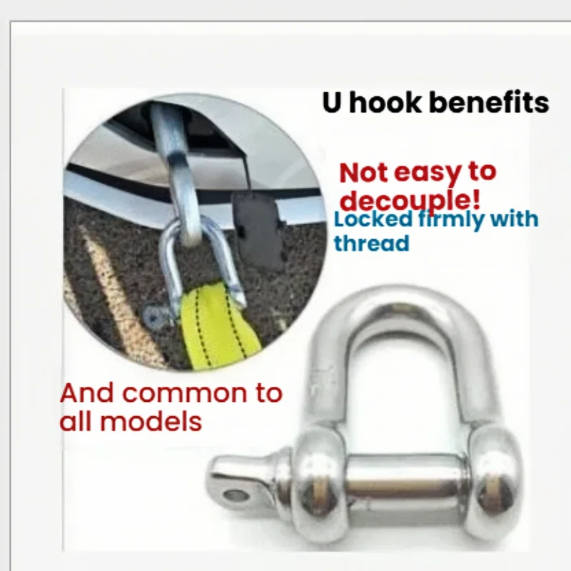 حبل سحب السيارة لسيارات السيدان - طول 3 أمتار، سعة 3 طن، حقيبة OPP معبأة |   حبل سحب مدمن مخدرات للاستخدام في حالات الطوارئ ذاتية القيادة