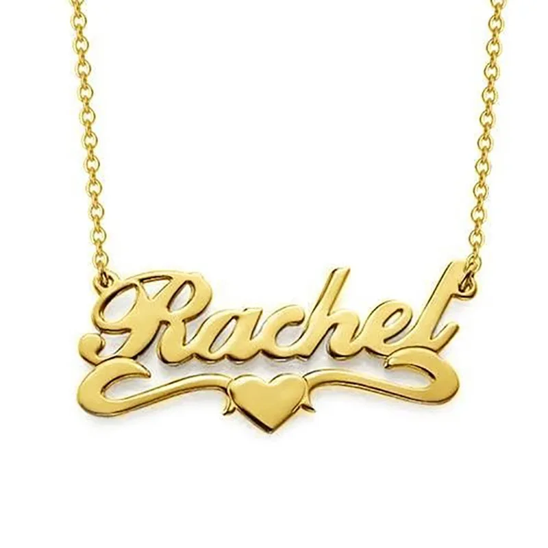 Elegant Custom Name Necklace 925 Sterling Silver Necklace For Women Personalize Handwriting Letter Gifts Jewelry