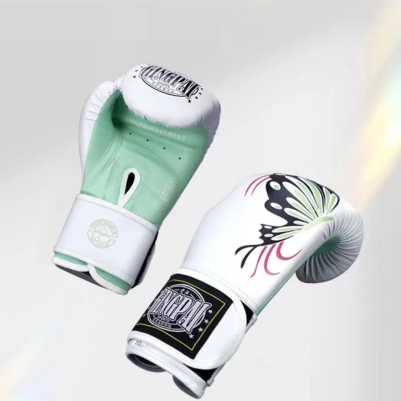 6/8/10/12oz Professional Boxing Gloves PU Thickened Sanda Fighting Training Glove MMA Muay Thai Boxing Training Equipment