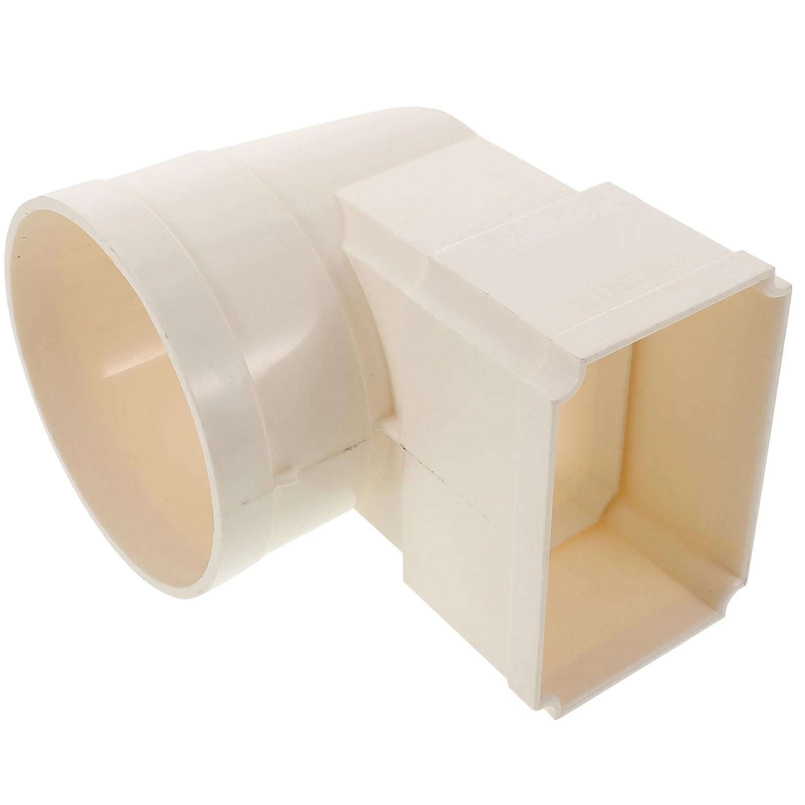 

Square Rain Gutter Downspout PVC Vent Elbow Connector Multifunctional Drainage System Rain Water Collector System Dryer Vent