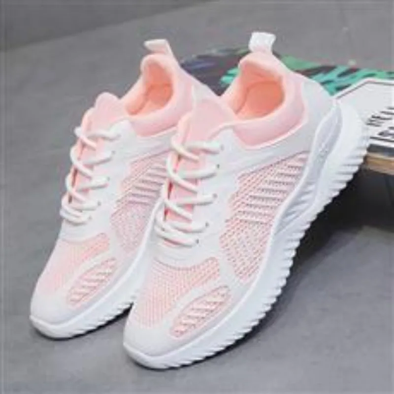 

Spring and Autumn New Women's Casual Lace up Sports Shoes Comfortable, Breathable, Lightweight, Wear Resistant Sports and Leisur
