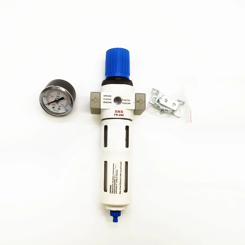 SNS pneumatic FR-200 Air Source Treatment Pressure Control Air Regulator