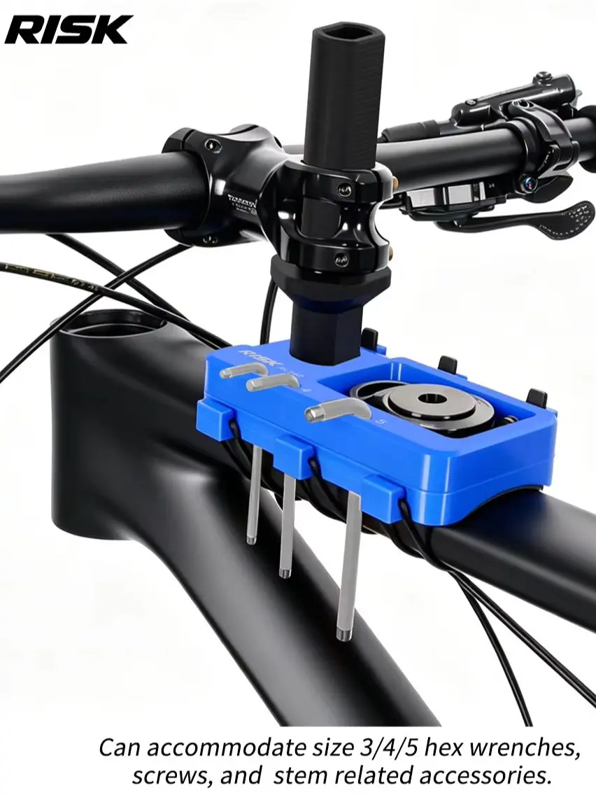 AliExpress NONE RISK Bicycle Virtual Head Tube For Road/Mountain/Gravel Bikes Handlebar Disassembly Virtual Head Tube Bicycle Repair Tools
