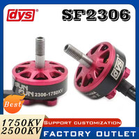 DYS SUN FUN SF2306 1750KV 2500KV CW Thread FPV Racing Brushless Motor High Torque RC Drone Quadcopter Helicopter Parts Toys