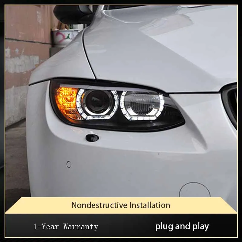 

Car Front Lights for BMW M3 2006-2012 LED Far And Near Integration E92 318 320 325 330 335 Head Light DRL Automotive Accessories