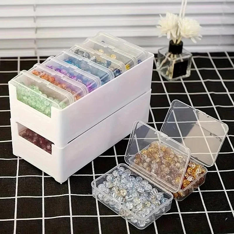 7 In 1 Clear Data Cable Storage Data Cable Storage Box Power Charging Cable Cable Storage Case Management For Accessories Kit