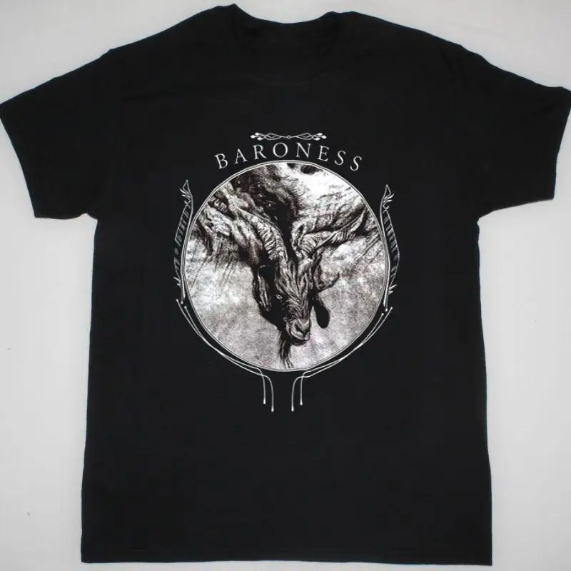 NEW Baroness  Cotton Fans Black All Size T Shirt