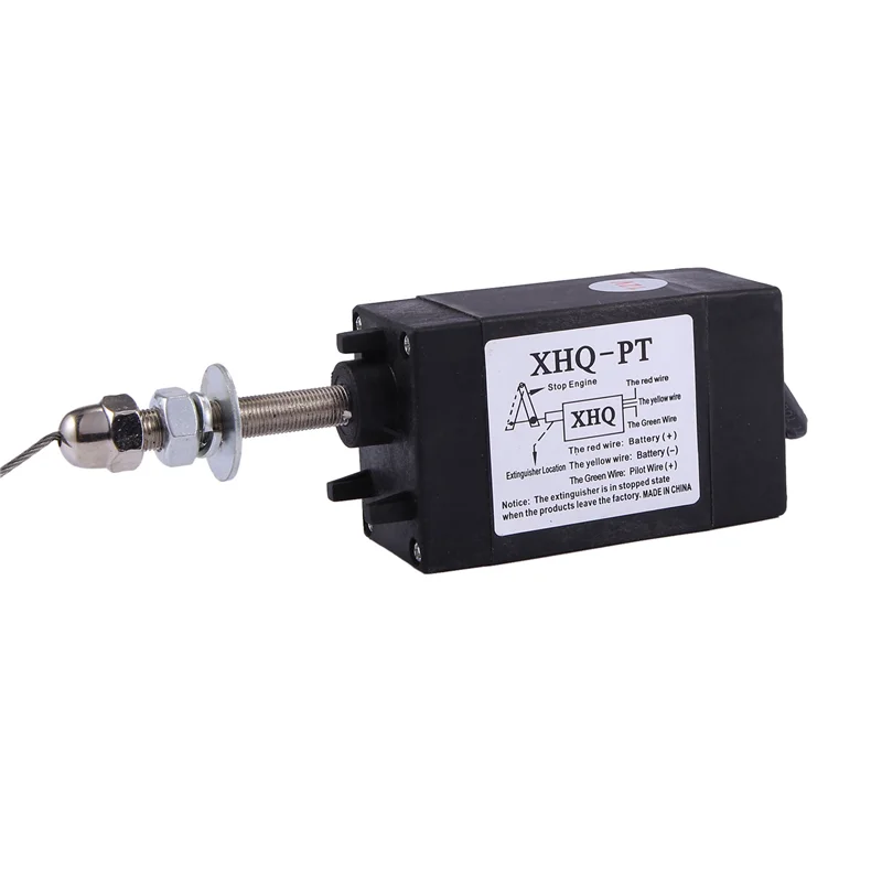 B23B 2X Normalnie Otwarty Elektrozawór Odcinający Paliwo DC 12V do Silnika, Elektrozawór Stopu Silnika XHQ-PT, Typ Włączany na Zasilanie, Magnetyczny Elektrozawór Odcinający Paliwo