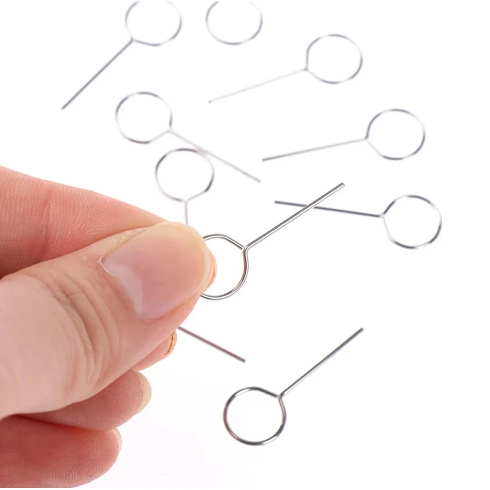 Strumenti per l'uso del telefono Strumento chiave del telefono cellulare Pin Scheda di espulsione Ago Vassoio della scheda SIM Espulsore Scheda di rimozione Pin di espulsione