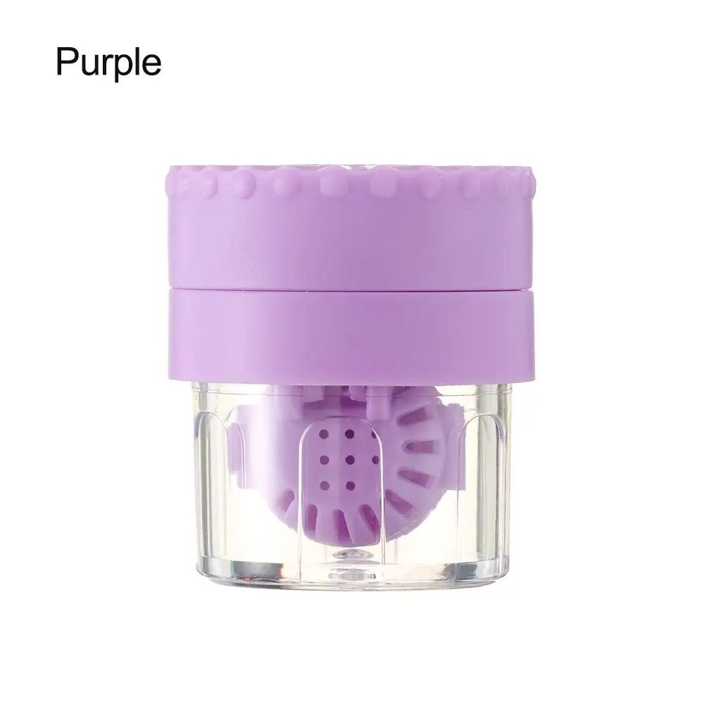 Accessories Portable Rotatable Glasses Lenses Box Glasses Storage Holder Glasses Lenses Container Contact Lens Cleaner Case