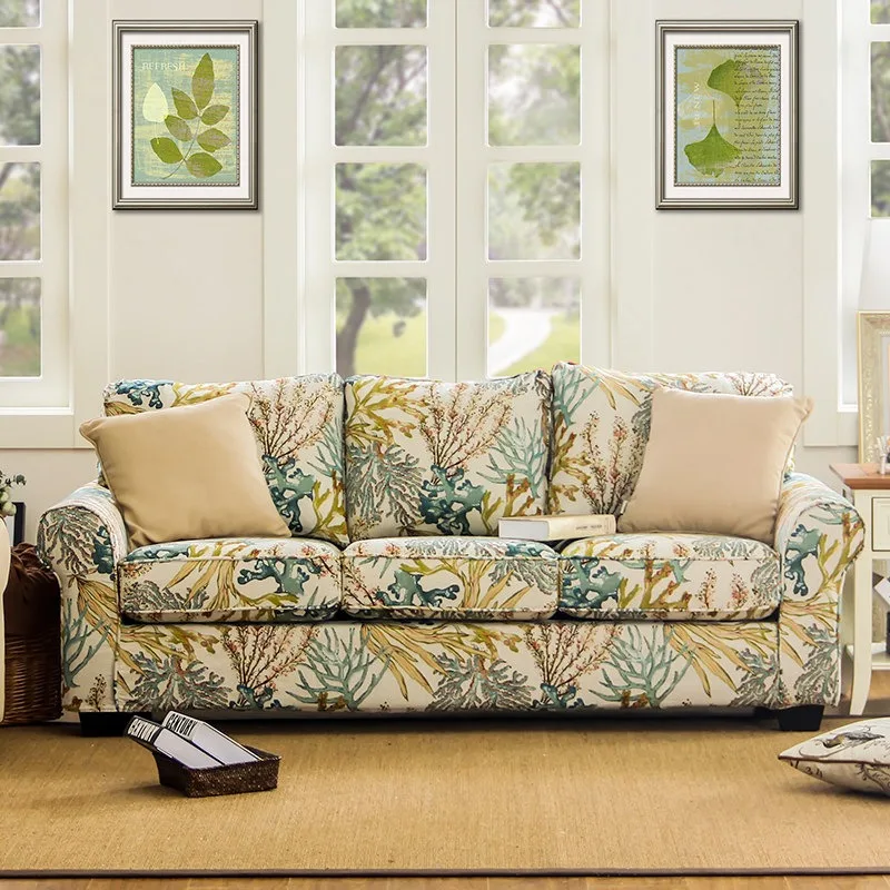 

Soft French Lounge Living Room Sofas Luxury Comfortable Cushion Pastoral Sofa Relax Adults Minimalist Furniture Accessories